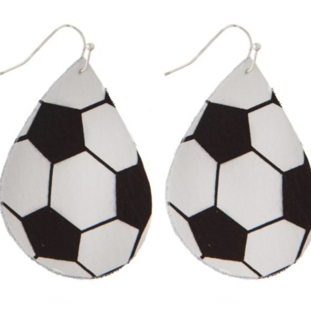 Soccer Earrings